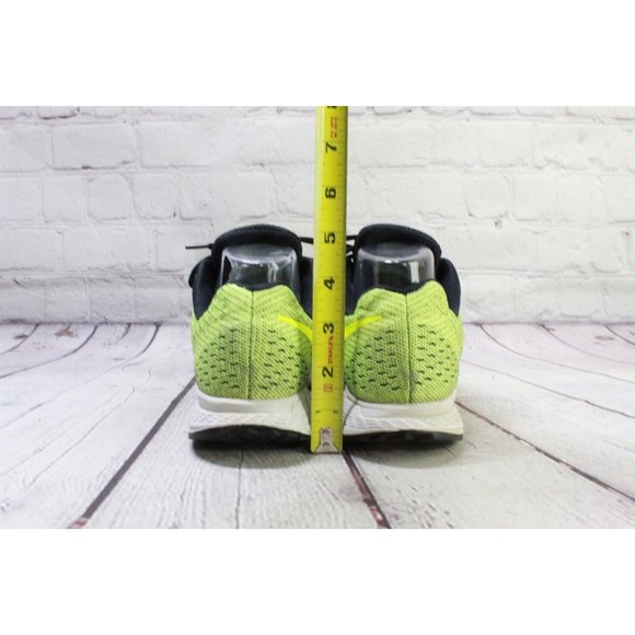 Nike Air Zoom Elite 8 Green Pink Mesh Low Top Sneaker Running Shoes Size 8 - Picture 7 of 9